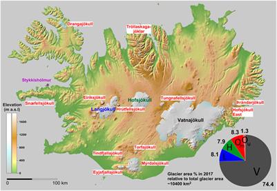 Glacier Changes in Iceland From ∼1890 to 2019